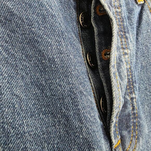 Everlane 90s Cheeky Straight Leg Jean High Rise Organic Cotton Denim 26 R - Picture 8 of 13